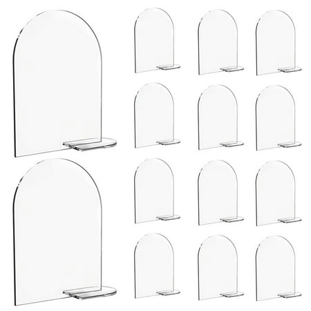

NUOLUX 20Pcs Acrylic Number Signs for Wedding Table Number Signs DIY Blank Signs Festival Reception Decors