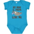 thumbnail image 3 of Inktastic My Mimi and Papa Love Me Sloth Girls Baby Bodysuit, 3 of 5