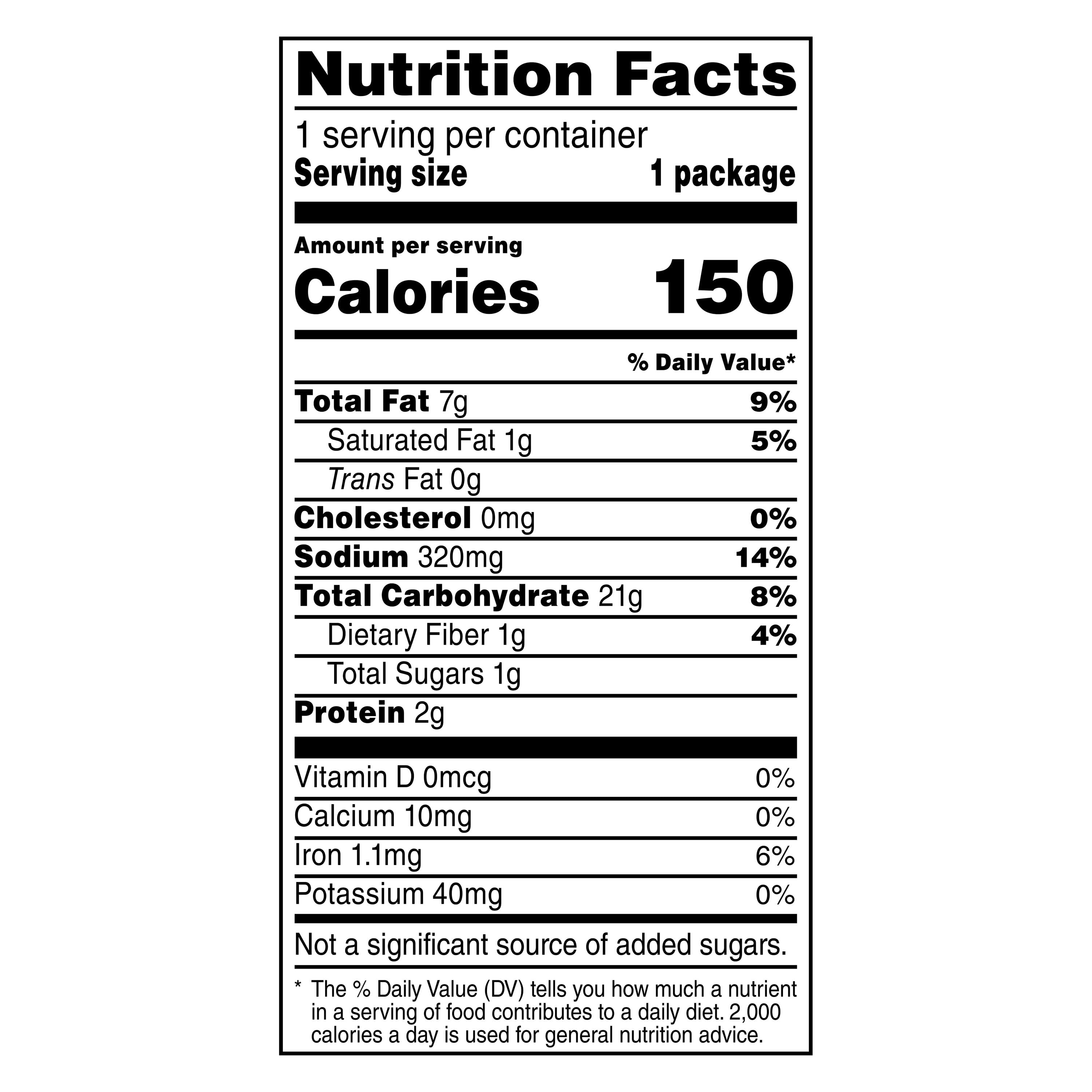Funyuns Minis Onion Flavored Rings Original Single Serve Cannister 1.125oz
