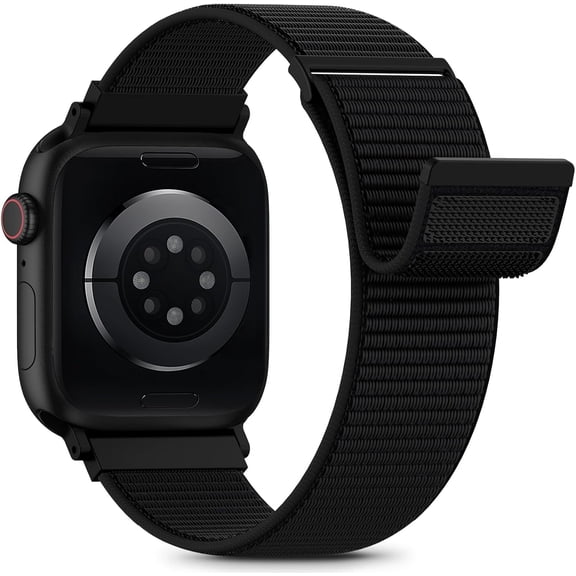 Nylon Sport Loop Band Compatible with Apple Watch Bands 38mm 40mm 41mm 42mm for Women Men, iWatch Wrist Straps for Se, Series 11 10 9 8 7, Breathable, Soft Band Ideal for Outdoor