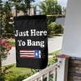 thumbnail image 3 of Just Here to Bang Funny Fireworks 4th of July Garden Flag Decoration Yard Farmhouse Double Sided Holiday Party Outdoor Camping Decor Flags 12x18in, 3 of 7