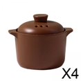 thumbnail image 1 of Casa de Muñecas Accesorios Olla de Sopa Baoblaze 1:6 1:12 Marrón, 1 of 8