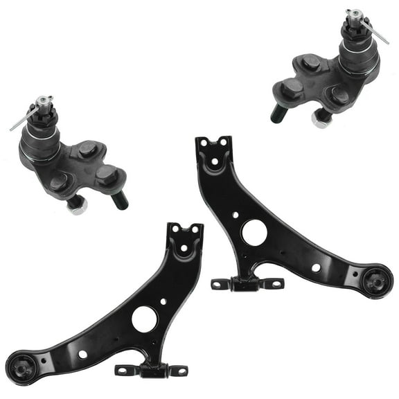 TRQ Control Arm Ball Joint Front Lower LH & RH Set of 4 for 04-10 Sienna PSA62459
