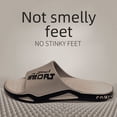 thumbnail image 5 of Zapatillas de verano para hombre, moda de influencer, suela suave, antideslizantes y resistentes al desgaste, sandalias de plataforma deportivas para mujer, 5 of 5