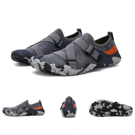 

Unisex Water Shoes Flexible Quick Dry Beach Sneakers with Toe Cap Protection 39 Dark Grey