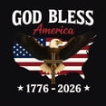 thumbnail image 3 of 5PCS America 250th Anniversary Decal, Independence of USA Sticker 1776-2026 American Flag Decal, America 250th Anniversary Eagle Stickers Independence of USA Sticker for Car Windows 8", 3 of 6