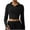 Sweatshirt-Black, variant on Gamivast Cropped Sweatshirts Women Workout Hooded Thumb Hole Long Sleeve Jackets with Pockets Slim Stand Collar Zip up Hoodies Stretch Raglan Sleeve Sports Sweatshirt