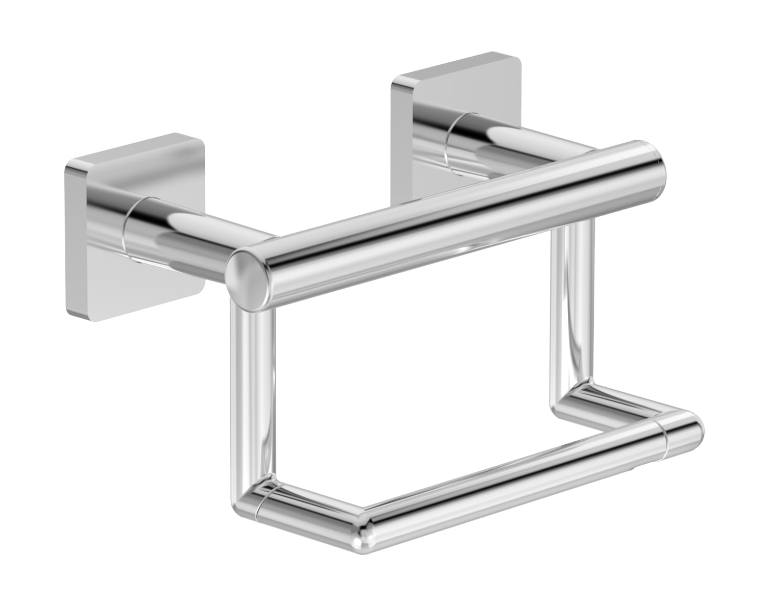 Duro ADA Wall-Mounted Toilet Paper Holder in Polished Chrome - Walmart.com