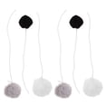 thumbnail image 3 of 6 pelotas interactivas para gatos, elásticas y colgantes, divertidas y peludas., 3 of 8