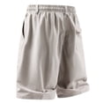 thumbnail image 6 of EOYWHK Casual Shorts for Men Casual Elastic Waist Summer Shorts for Men Soft Lightweight Breathable Sports Shorts for Running Jogging Outdoor Active Yellow XXL, 6 of 6