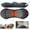 Black, variant on Smooth 3-in-1 Triple Fusion Back Massager Pillow Vibration Massage, Constant Heat Therapy & Electric Lift for Lumbar, Neck and Legs, Portable Pain Relief for Home, Office and Travel (Black)