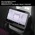 thumbnail image 3 of Sistema de entretenimiento trasero tarjeta TF Plug and Play Control de medios trasero Regulación de velocidad del viento para Model 3 ANGGREK Otros, 3 of 8