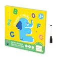 thumbnail image 3 of Rompecabezas de emparejamiento, juguetes Montessori de desarrollo para niños de 3 años para motricidad fina Alfabeto, 3 of 9