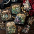 thumbnail image 2 of 80 PCS Vintage Sticker Pack -Gorgeous Flowers Roses Stickers Clocks, 2 of 5