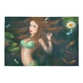 thumbnail image 2 of MKHERT Mermaid Fish Doormat Rug Home Decor Floor Mat Bath Mat 23.6x15.7 inch, 2 of 3