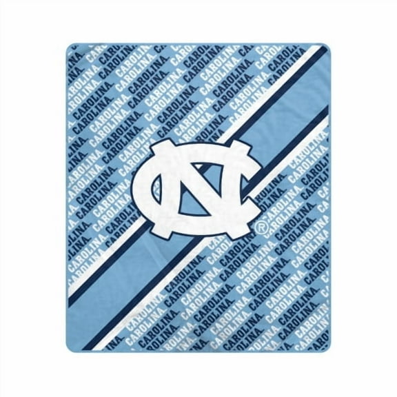 Pegasus North Carolina Tar Heels 60" x 70" Diagonal Lined Wordmark Ultra Soft Blanket