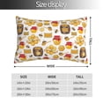 thumbnail image 2 of Sikiie Bees And Honey Pillow Covers, Throw Pillow Case Cushion Covers,Cushion for Bedroom,Couch,Home-20"x30", 2 of 6