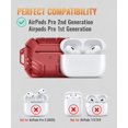 thumbnail image 5 of Funda MOBOSI para AirPods Pro 2 y 1 Generacion con Bloqueo de Seguridad y Proteccion Militar, 5 of 5