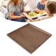 thumbnail image 4 of Platón de Servicio de Madera, Bandeja de Madera en Bordes Elevados Decorativos para la cocina Casera, 4 of 7