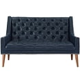 thumbnail image 5 of Modway Peruse Leatherette Living Room Set, Set of 2, Multiple Colors, 5 of 7