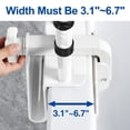thumbnail image 3 of Riel de seguridad para bañera Niffgaff ajustable con doble agarre, 3 of 8