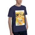 thumbnail image 2 of Bingfone Honey Bee Men'S Loose Fit Short-Sleeve Pocket T-Shirt, 2 of 7