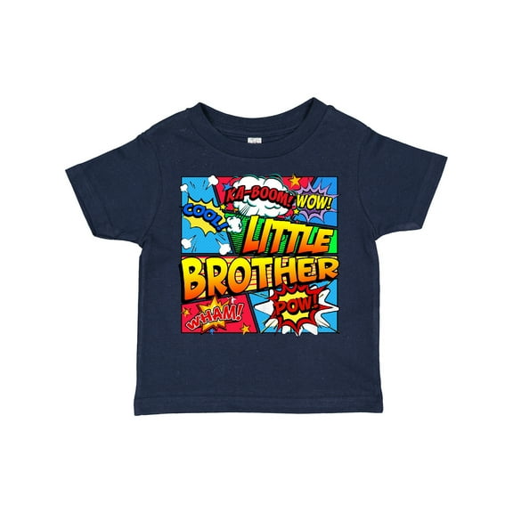Inktastic Little Brother Comic Book Boys Toddler T-Shirt