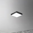thumbnail image 4 of 57665WTBK Maxim Lighting Trim-12.5W 1 LED Flush Mount-4.75 Inches wide by 0.75 inches high-Black Finish, 4 of 4