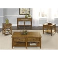 thumbnail image 2 of Lake House Medium Brown 3 Piece Set (1-Cocktail 2-End Tables), 2 of 3