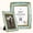 Cinderella Blue Gold, variant on 97 Decor Vintage 5x7 Blue Gold Picture Frame, 1 Pack