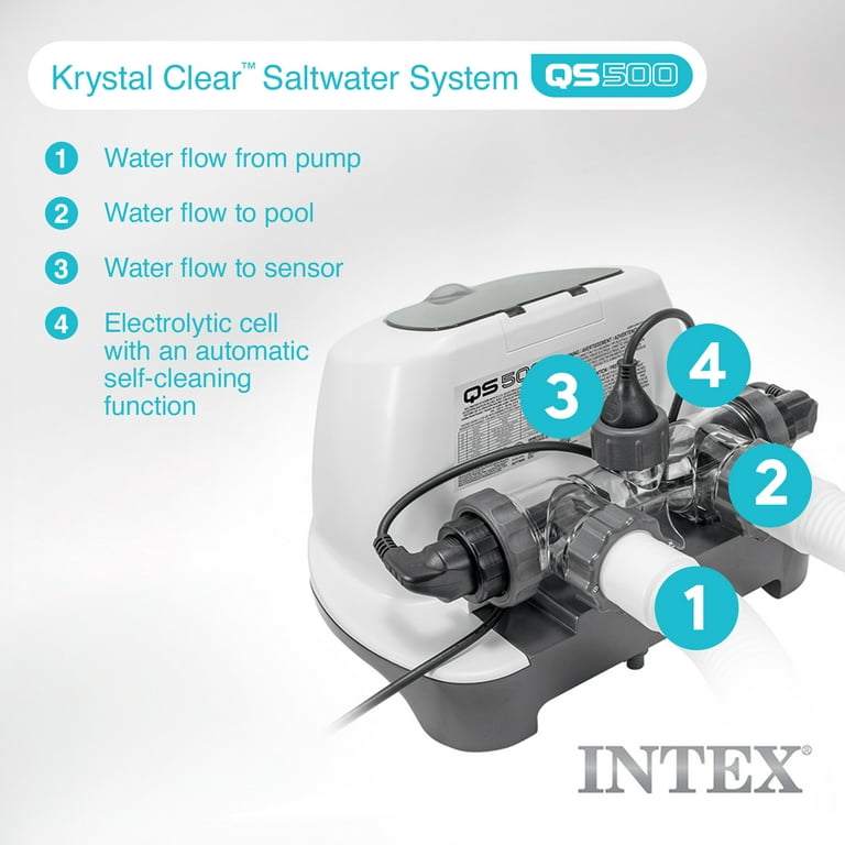 レビュー高評価のおせち贈り物 Clear Krystal INTEX 26647EG Pump Filter Sand Water Crystal ロッド