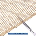 thumbnail image 4 of Unique Bargains PP Burlap Mesh 10' x 5 Yards Decorative Wrapping Ribbon, Beige 1 Roll, 4 of 5