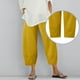 thumbnail image 1 of WILLBEST Pantalones Casuales para Mujer, de Uso Diario, de Color Sólido, con Cintura Elástica, Largos y Bolsillos Laterales para Un Estilo y Comodidad Sin Esfuerzo. Extra Grande, 1 of 7