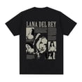 thumbnail image 1 of Lana Del Rey Short Sleeve Pattern T-Shirt Fashion Breathable Cotton T-Shirt--Youyoupin, 1 of 4
