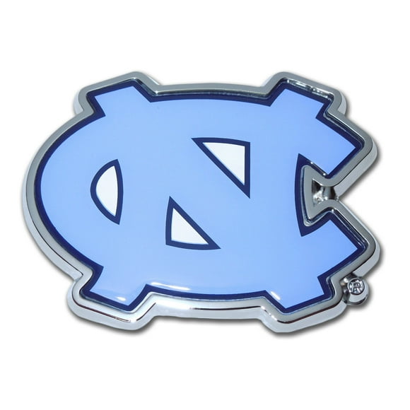 Elektroplate Université de North Carolina (NC avec Couleur) Emblème