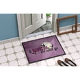 thumbnail image 2 of A Haunting we will go Halloween Doormat 24x36, 2 of 4