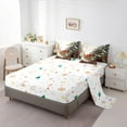 thumbnail image 5 of Castle Fairy Children Santa Claus 7-Piece Queen Festival Xmas Animal Deer Lightweight Bedding Set, 5 of 8