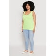 thumbnail image 4 of Womens Plus Size Rib Knit Tank Top, 4 of 5