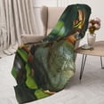 thumbnail image 3 of Hirioo Intellectual Frog Pond for Flannel Blanket, Cozy and Warm Throw for Bed or Couch ,Perfect for All Seasons-40"x30", 3 of 6