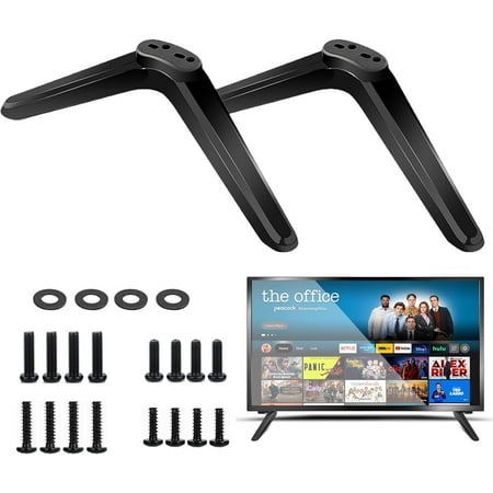 TV Base Stand for TCL TV Legs Replacement Compatible with TCL Roku Smart TV for 27 28 29 30 32 37 40 55 Inch 32S321
