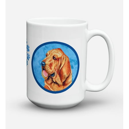 Bloodhound Dishwasher Safe Microwavable Ceramic Coffee Mug 15 ounce