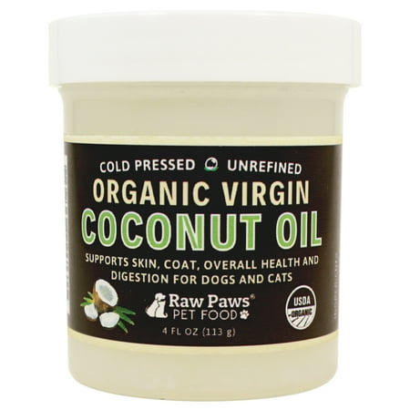 - Eager Paws Organic Virgin Coconut Oil Supplement for Dogs & Cats, 4-ounce - Relieves Itchy Skin - Hot Spot Treatment - Arthritis Pain Relief - Hairball Remedy - Immune Support - Digestive Aid