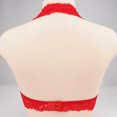 thumbnail image 5 of Bigersell Strapless Bra for Big Busted Women Fashion Solid Comfortable Bra Underwear No Underwire Lace Veryday Bras Regular Size Camisoles with Built In Bra, Style 13646, Red M, 5 of 9