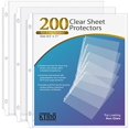 thumbnail image 1 of Ionia Sheet Protectors, Letter Size, Clear, 50 Pack, 1 of 8