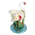 thumbnail image 5 of CTIRCHIU Hand Painted Vintage Flamingo Trinket Box Enamel Jewelry Holder Collectible for Women 4.3x2.4x2.2in 1 Piece, 5 of 8