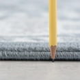 thumbnail image 4 of Traditional 2x3 Area Rug (2' x 3') Floral Dark Gray Indoor Scatter Easy to Clean, 4 of 10