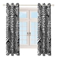 thumbnail image 4 of Animal Print 2 Panels Blackout Curtains for Bedroom Living Room Drapes Kitchen Room Window Blackout Curtain Grommet, 4 of 6