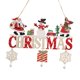 thumbnail image 3 of Colgantes navideños de madera para colgar, decoraciones navideñas, placas, artesanías de madera Estilo B, 3 of 7