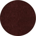 thumbnail image 1 of Ahgly Company Machine Washable Indoor Round Transitional Black Brown Area Rugs, 7' Round, 1 of 7