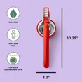 thumbnail image 5 of Durable Stainless Steel Lemon Squeezer - Compact & Dishwasher Safe in Persimmon, 5 of 5